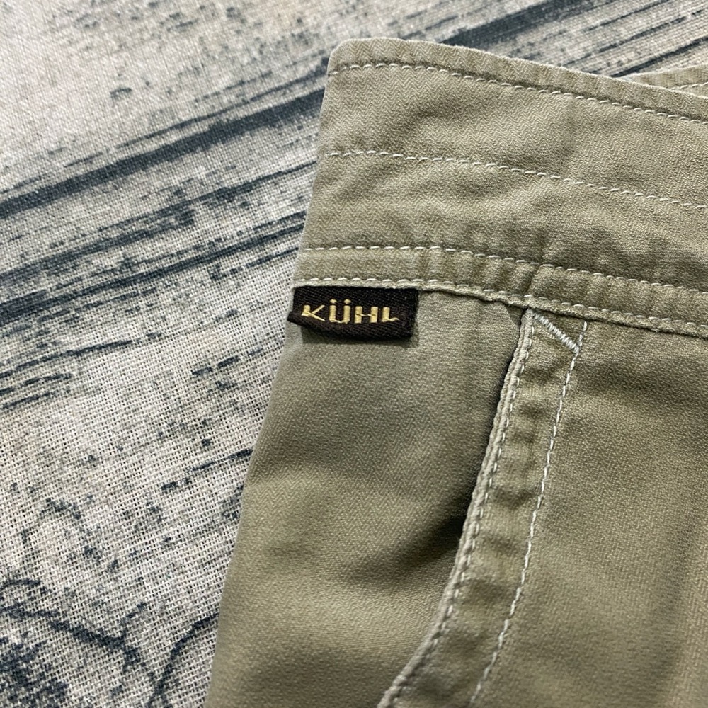 Kuhl Mens 40 Renegade Shorts Kuhl Dry Vintage Y2K 7 Pocket Utility Brown - Picture 5 of 10